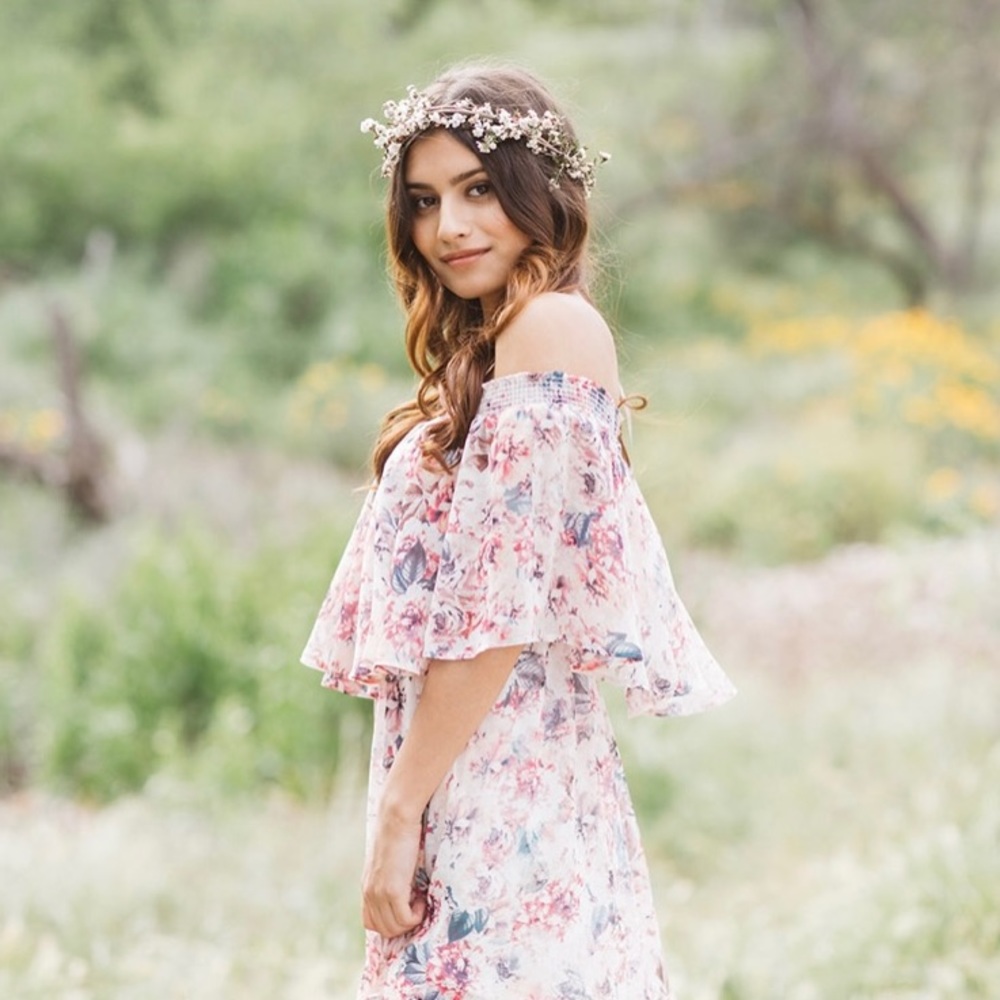 Show Me Your MuMu Hacienda Floral Maxi Dress